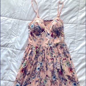Spring floral dress